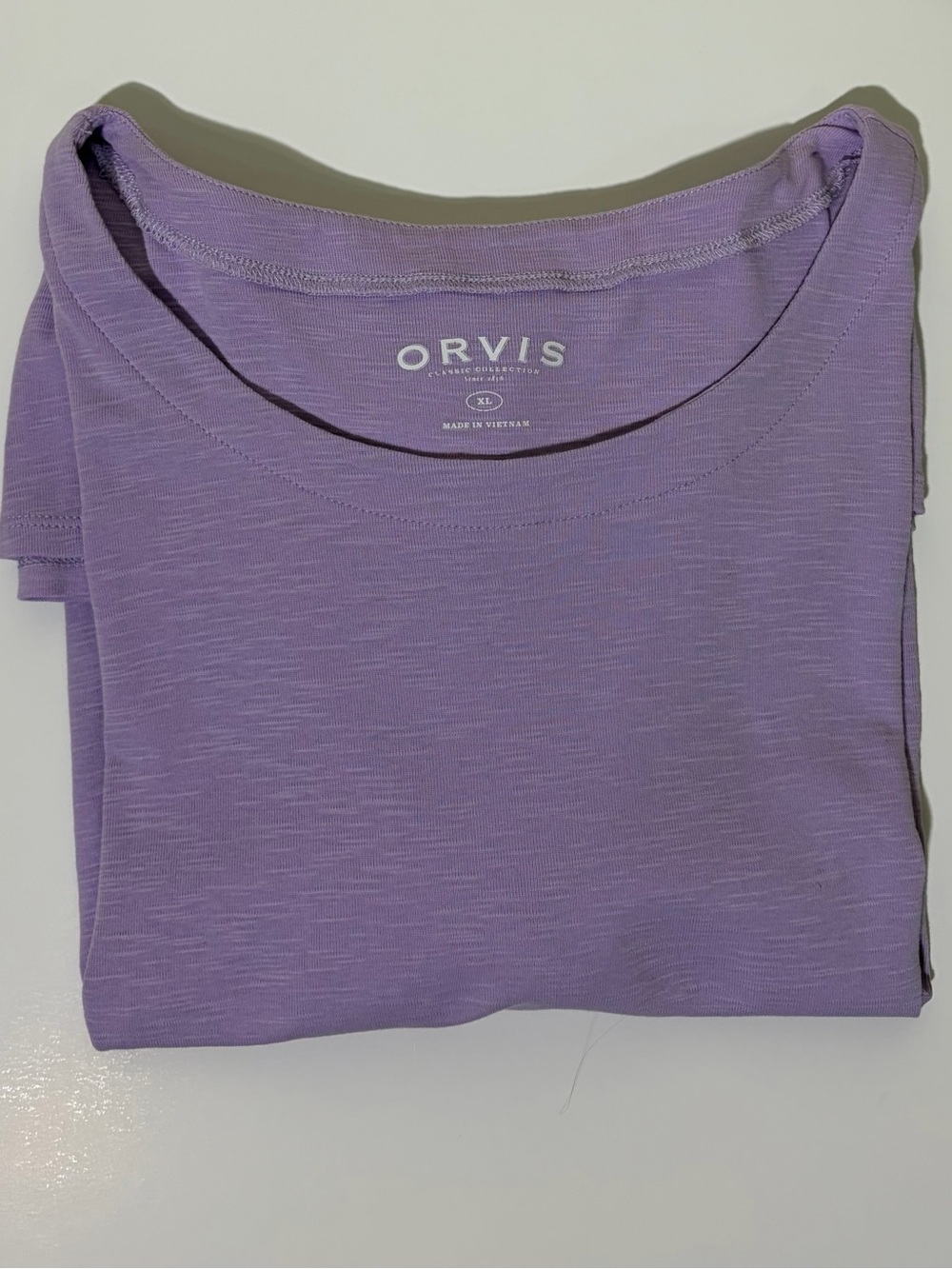 Orvis Lavender Short-Sleeve Scoop Neck Tee
